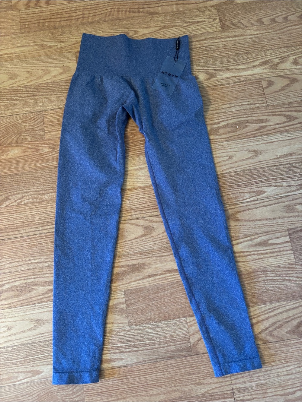 NVGTN High-Waist Leggings in Heather Blue NWT